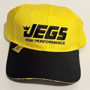 Jegs High Performance Yellow & Black Adjustable Hat